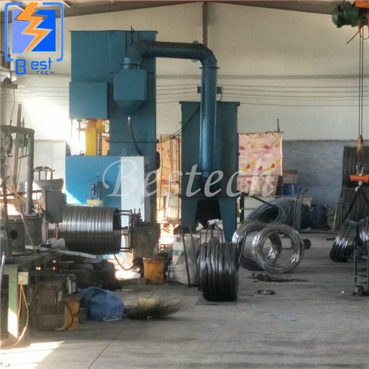 Wire Rod Coil Shot Blasting Machine